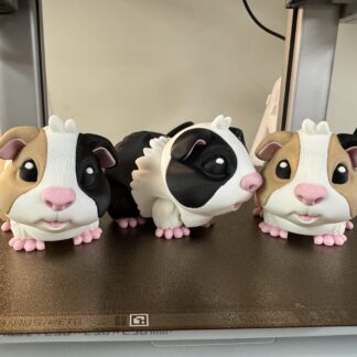 🐹 Guinea Pig Flexi/Articulated Pet Figurine