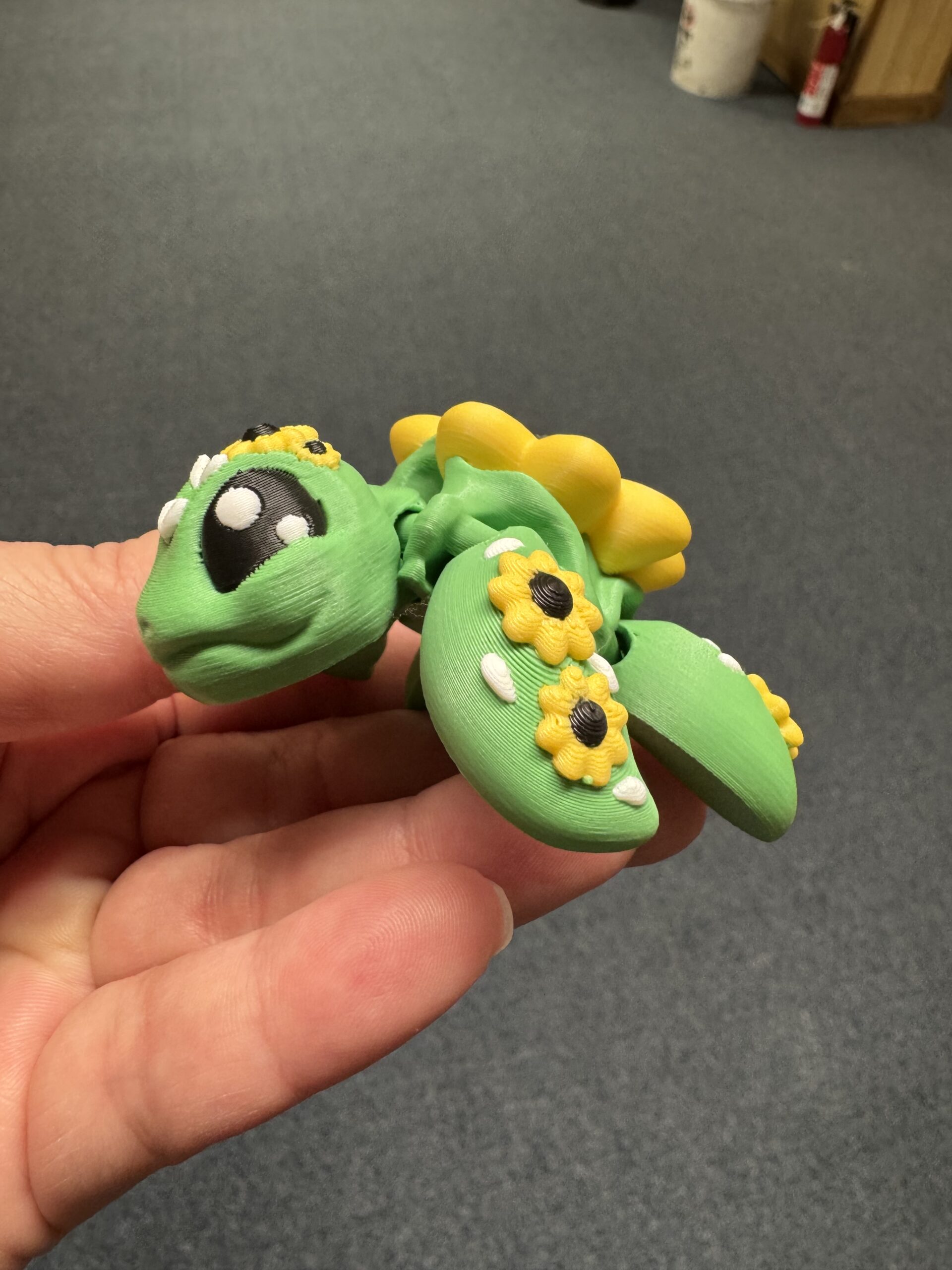 Articulated/Flexi Sunflower Turtle - Image 3