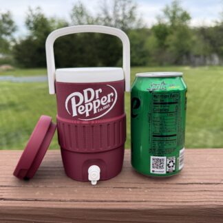 Dr Pepper Inspired Design Can Cooler