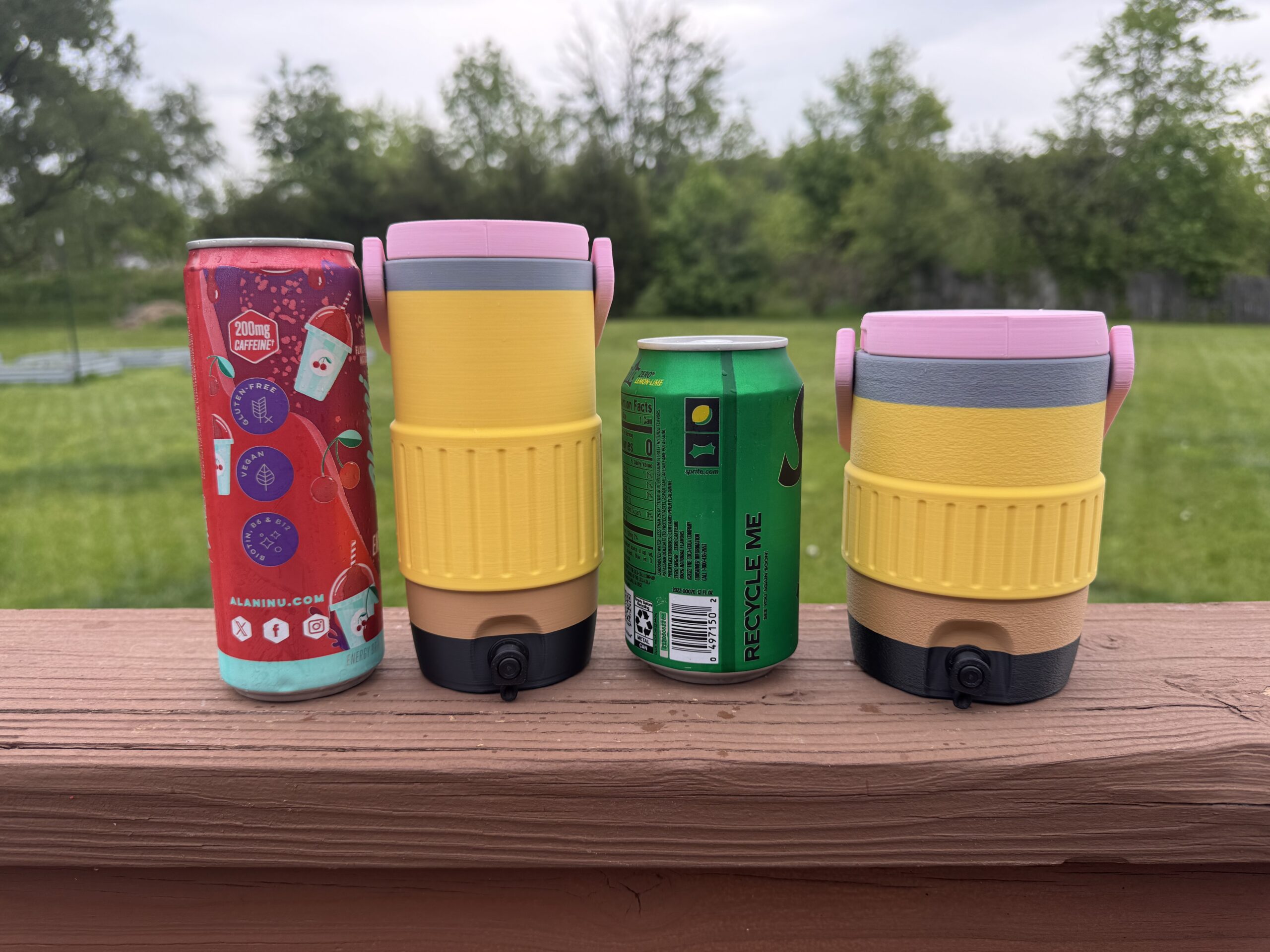 Pencil Themed Can Cooler - Image 2