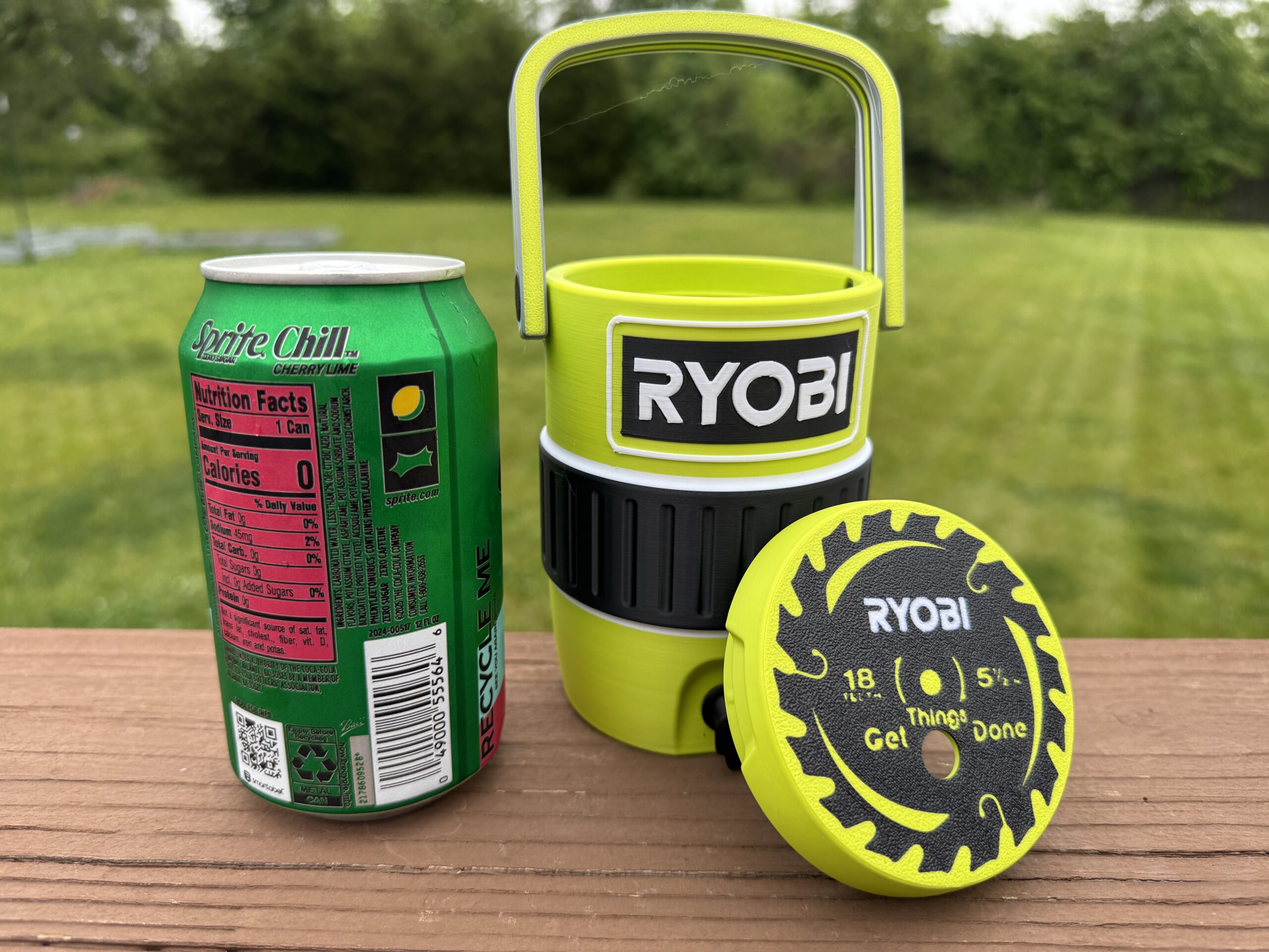 Ryobi Inspired Design Can Cooler