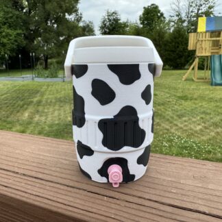 Cow Print Can Cooler