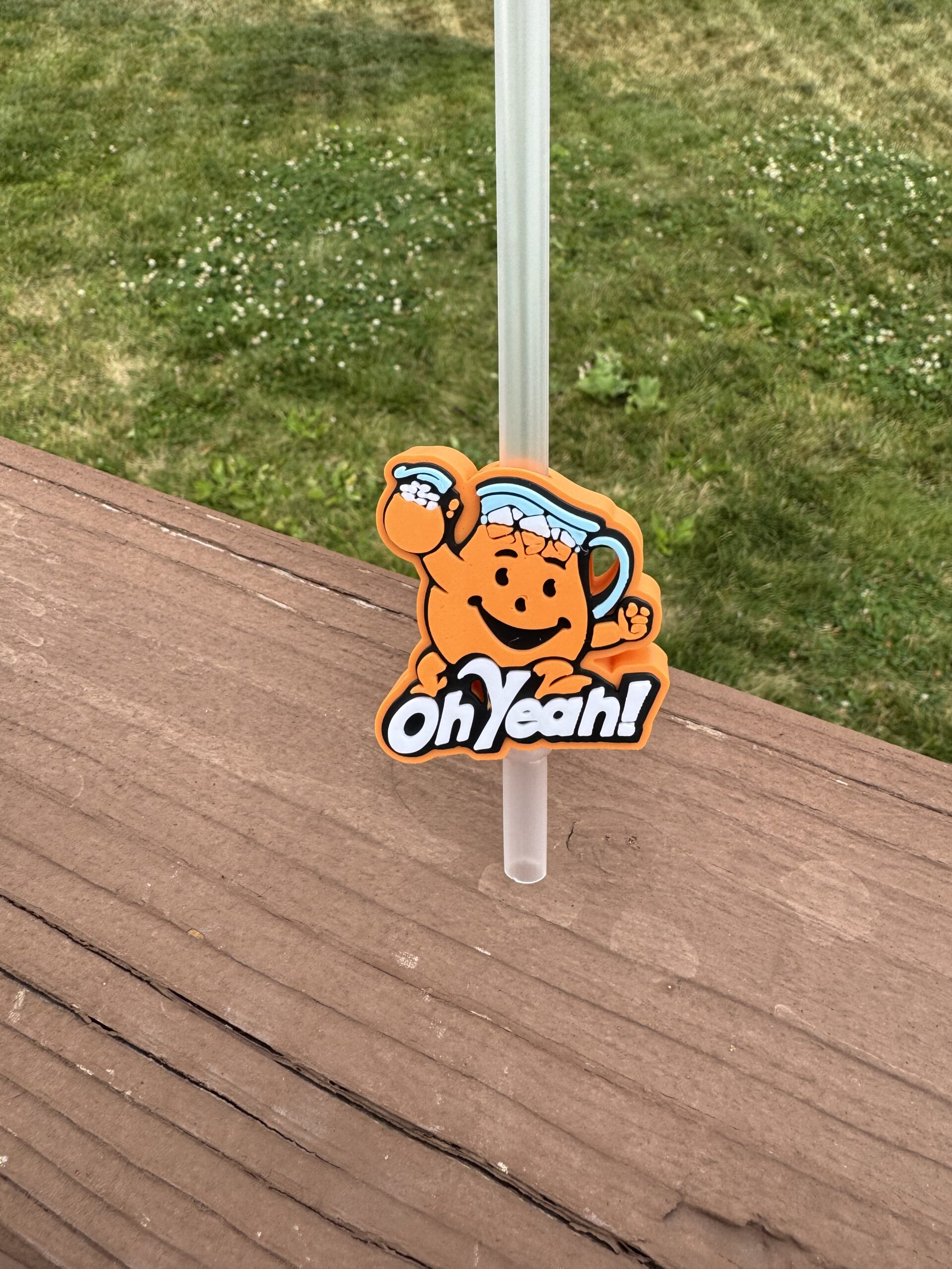 Kool-Aid Man OH YEAHHHH Straw Topper - Image 6