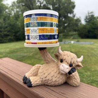 Highland Cow Candle Stand