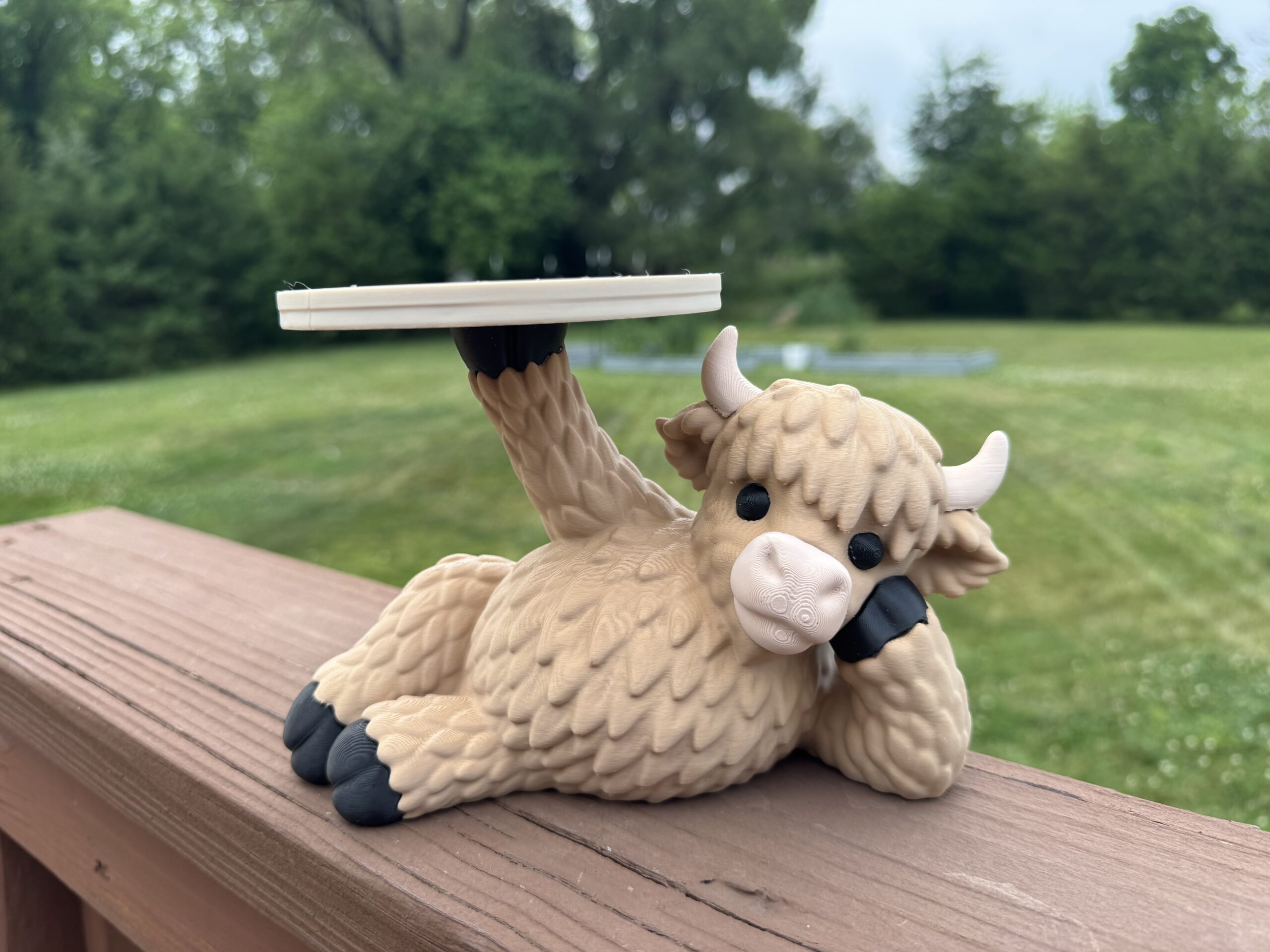 Highland Cow Candle Stand - Image 3