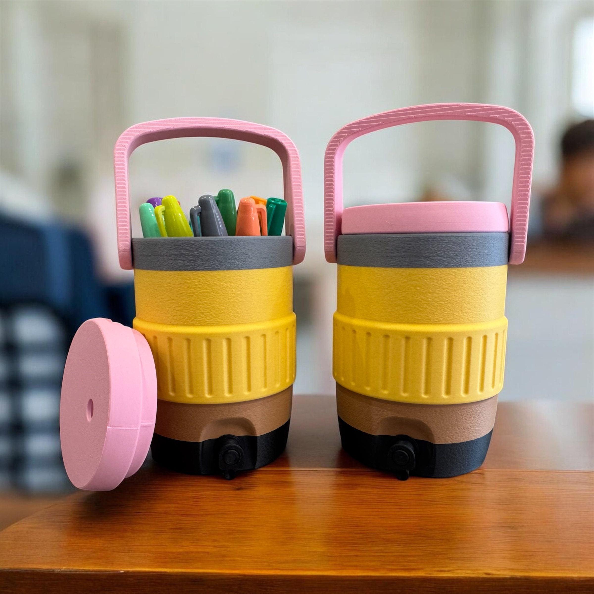 Pencil Themed Can Cooler