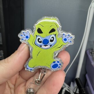 Stitch Oogie Boogie Badge Reel