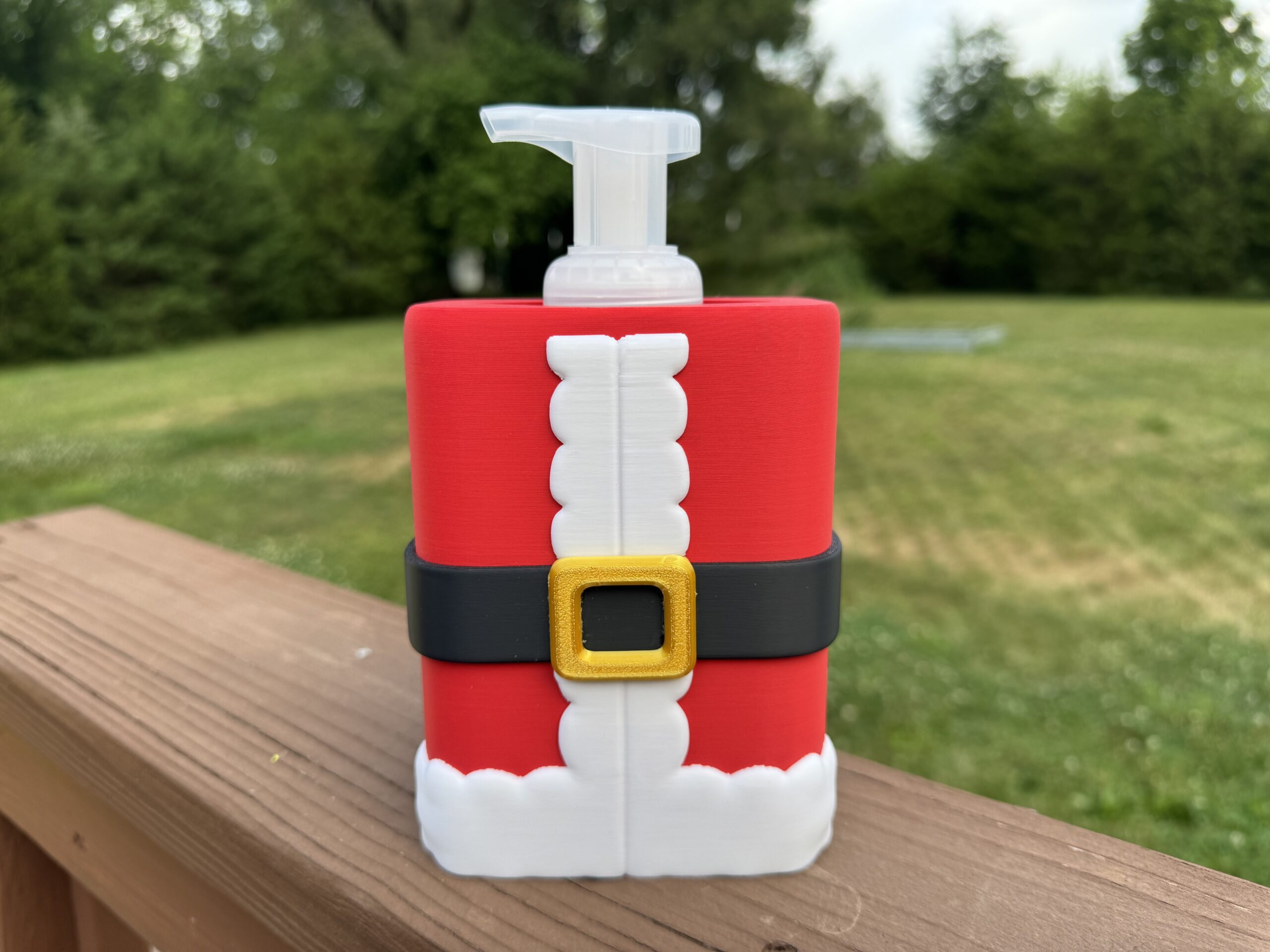 Santa Coat BBW Soap Holder