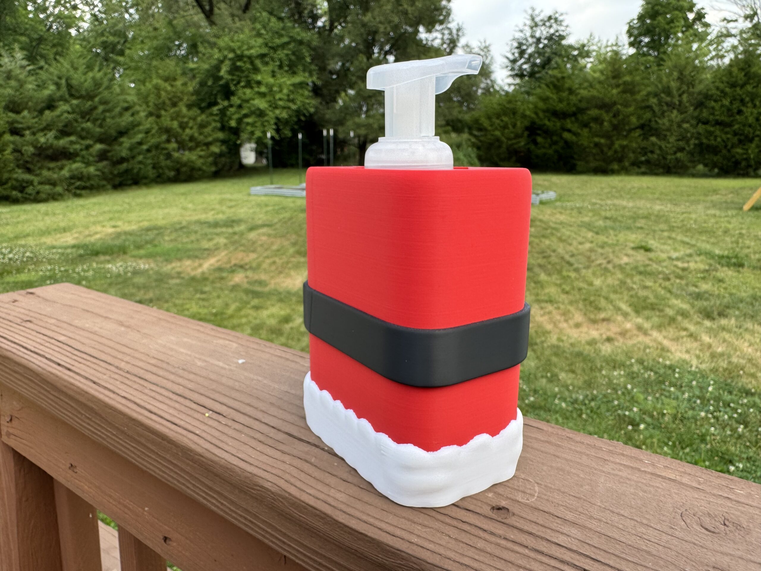 Santa Coat BBW Soap Holder - Image 3