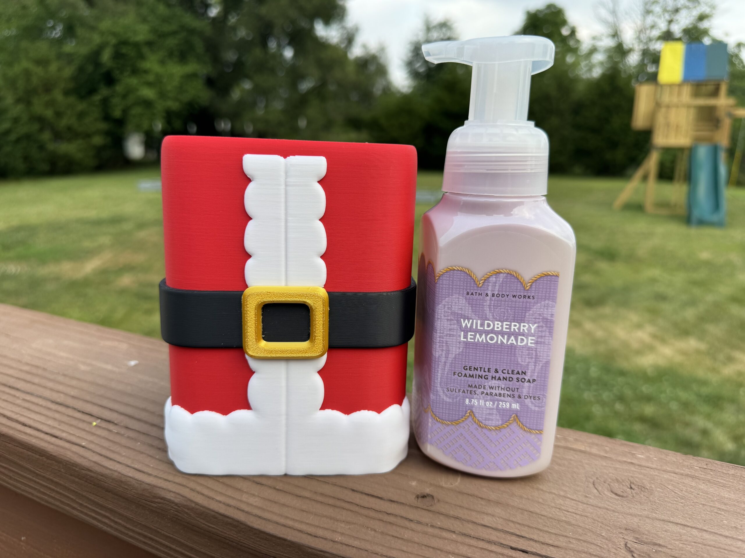 Santa Coat BBW Soap Holder - Image 2