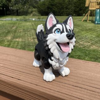 Siberian Husky Figurine