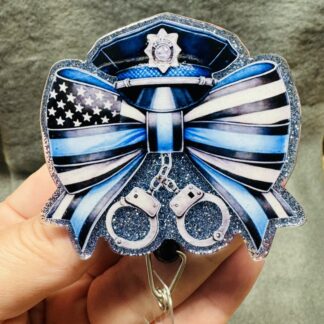 Thin Blue Line Police Badge Reel