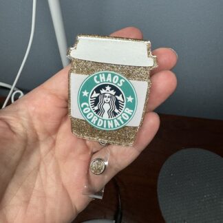 Chaos Coordinator Coffee Badge Reel