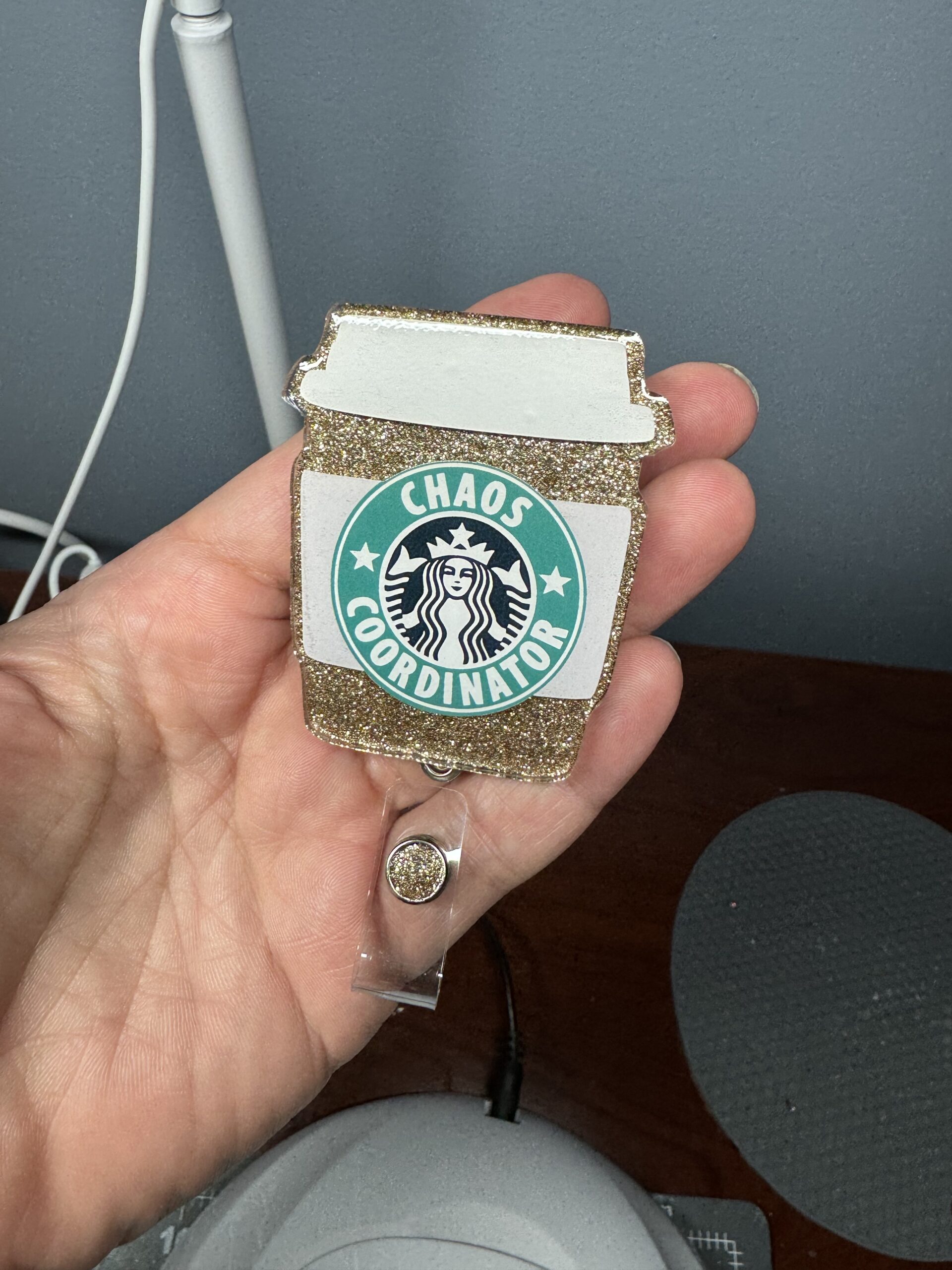 Chaos Coordinator Coffee Badge Reel