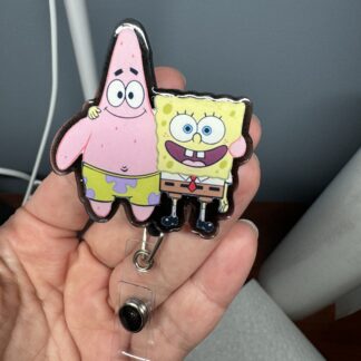 SpongeBob Badge Reels - Assorted Designs