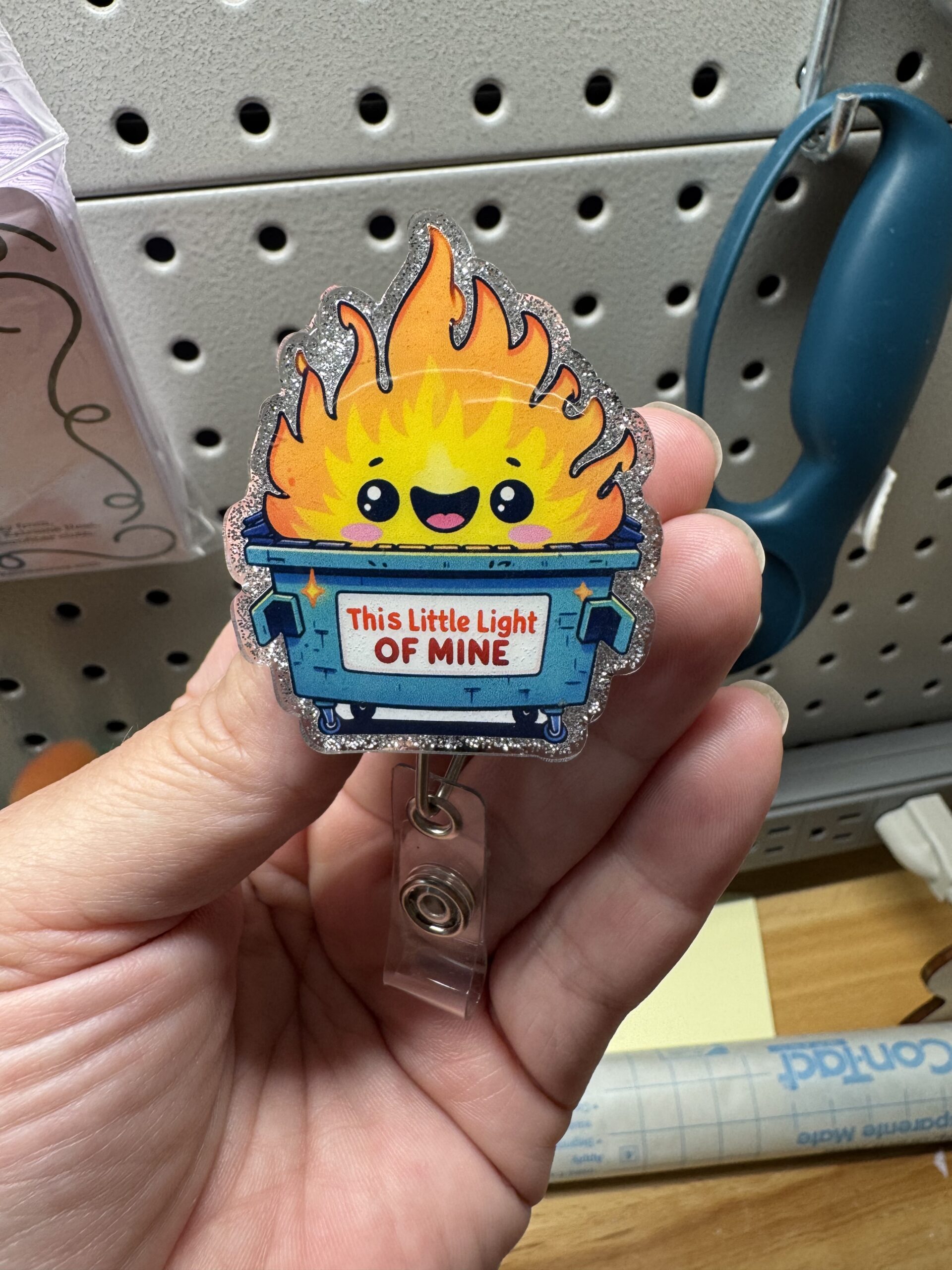 Dumpster Fire Badge Reel