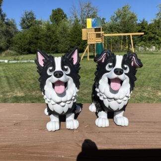 Border Collies Figurine