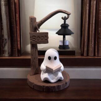 Reading Ghost Figurine