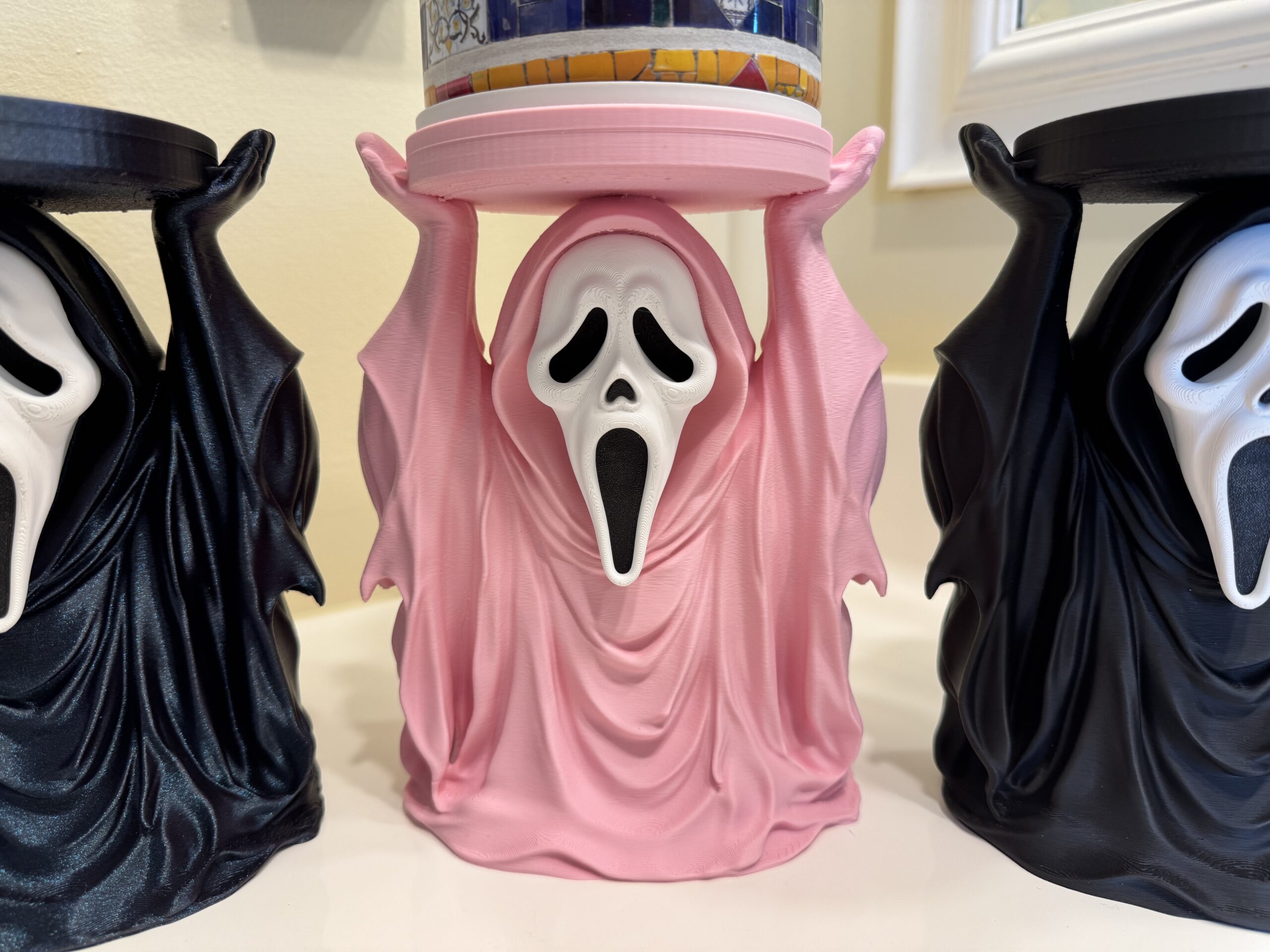 Ghostface Candle Stand - Asst Colors - Image 3
