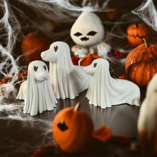 Spooky, Cute, and Safe: The Ultimate Doxie Ghost Tea Lights