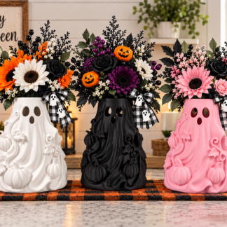Meet the Ghost Vase - The ultimate balance of spooky and sophisticated.