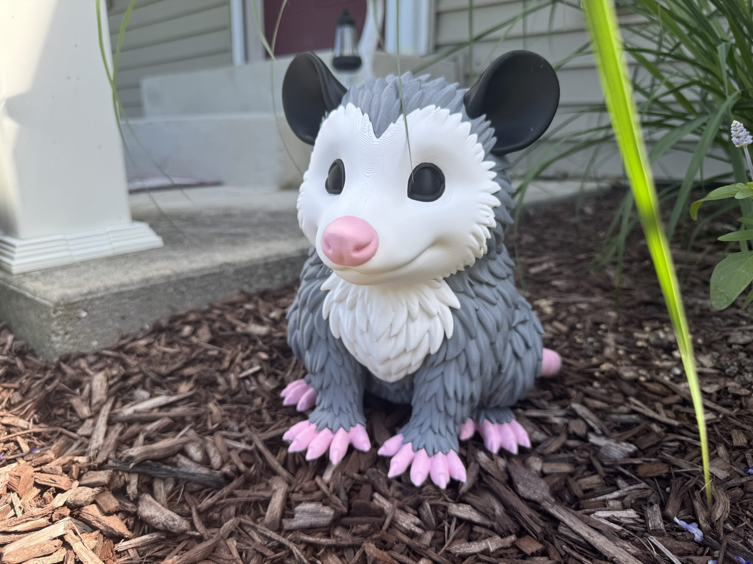 That Sweet Face: Opossum Display Figure