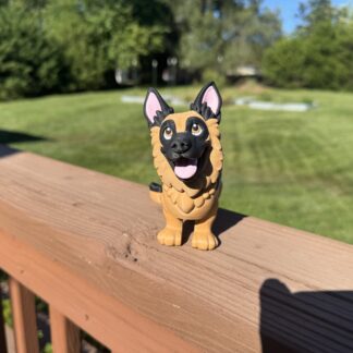 German Shepherd Figurine