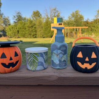 Dress Up Your Decor: Jack o Lantern Soap or Candle Stand