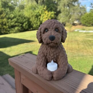 Too Cute to Handle: Doodle Dog Tealight Holder!