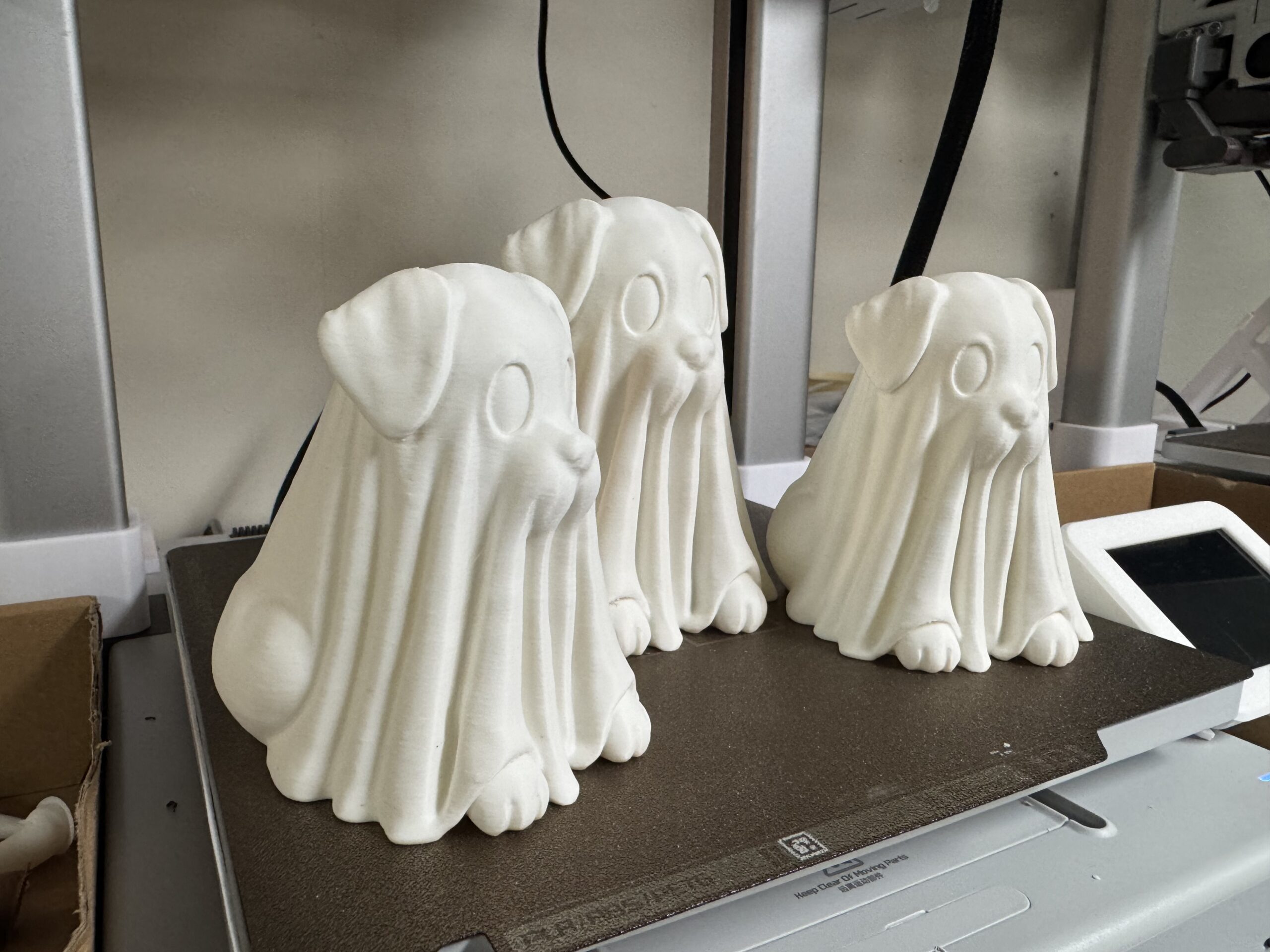 Phantom Pup - Halloween Ghost Dog Candle Holder - Image 2