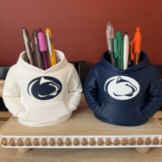 Show Your Nittany Lion Pride: Penn State Hoodie Pen & Pencil Holders!