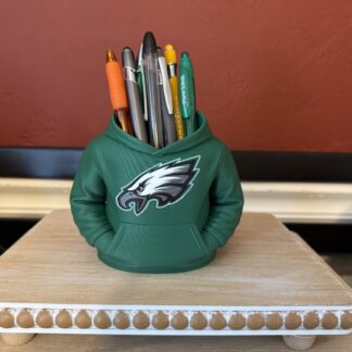 Fly Eagles Fly at Your Desk: Philadelphia Eagles Hoodie Pen & Pencil Holder!