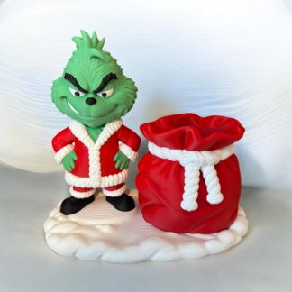 One Festive Stand, Two Ways to Display: The Ultimate Dual-Purpose Grinch Pedestal!