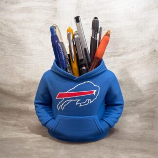 Rep the Mafia at Your Desk: Buffalo Bills Hoodie Pen & Pencil Holder!