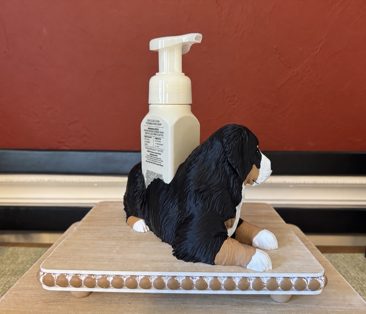 Bernese Mountain Dog Foaming Soap Holder - Image 3