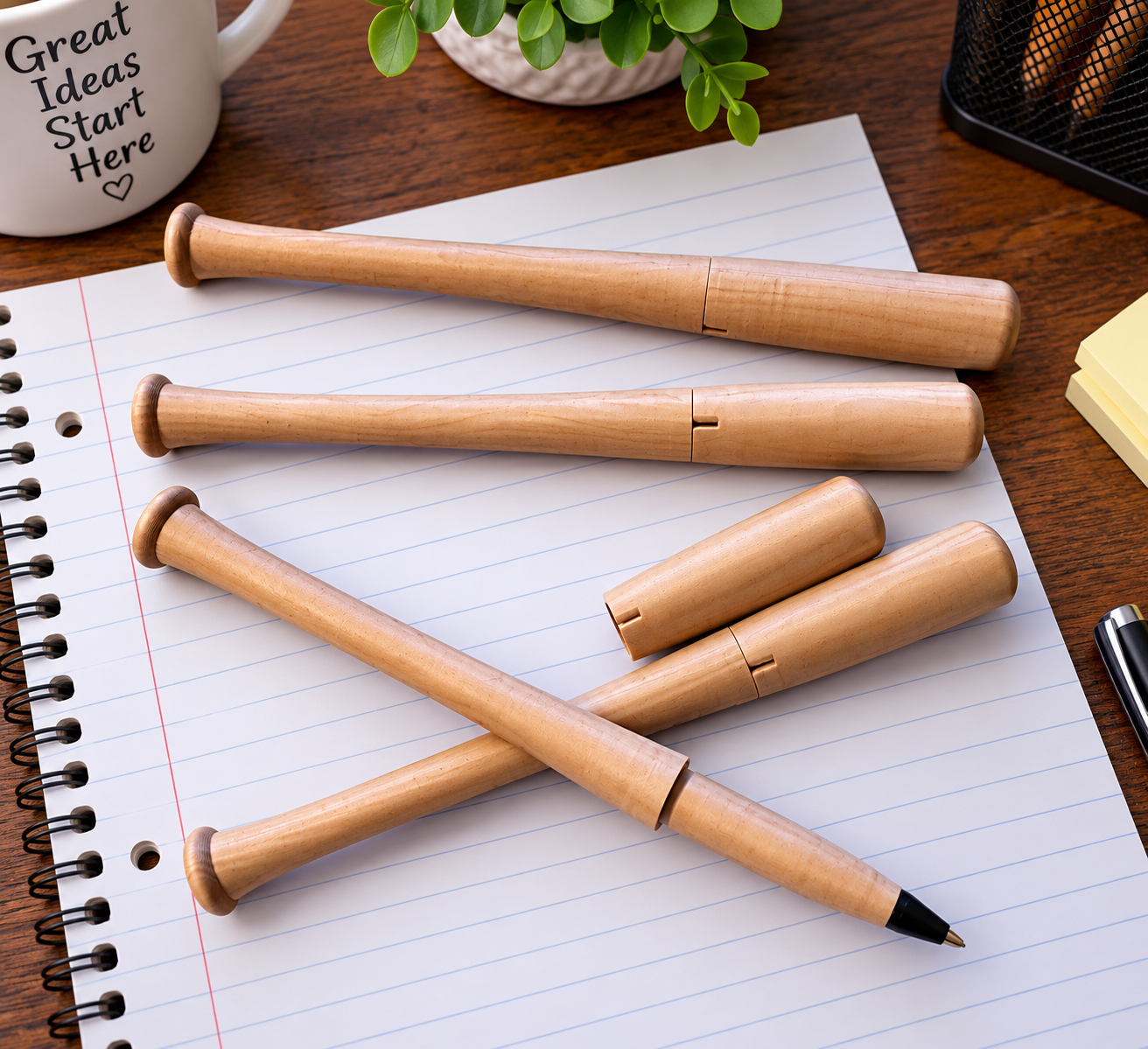 The Baseball Bat Pen: A Desk Essential for True Fan