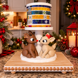 Bring Holiday Magic Home: The Rudolph & Clarice Candle Stand