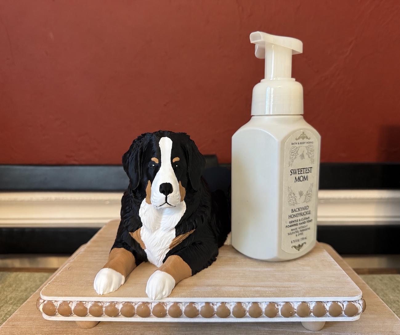 Bernese Mountain Dog Foaming Soap Holder - Image 4