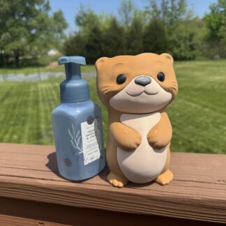 An Otter-ly Adorable Sink Upgrade: The Otter Foaming Soap Holder!